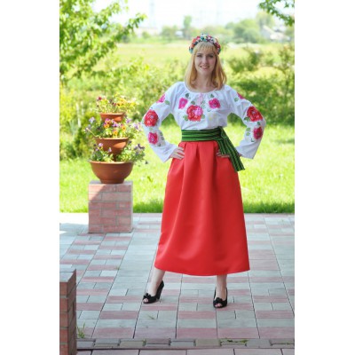 Look 1 (Blouse + Skirt + Krayka + Wreath)